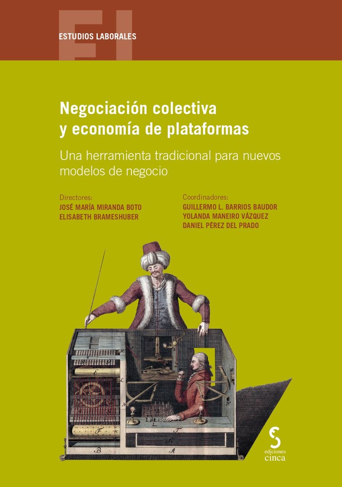 Negociación colectiva y economía de plataformas. 9788418433443