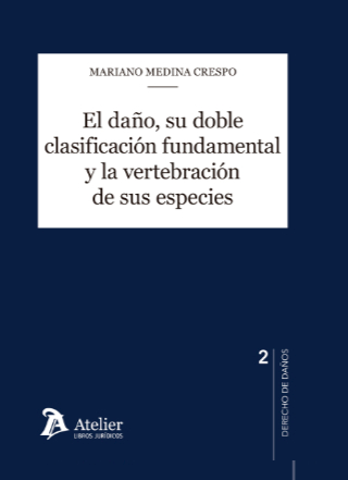 El daño, su doble clasificación fundamental y la vertebración de sus especies. 9788418780233