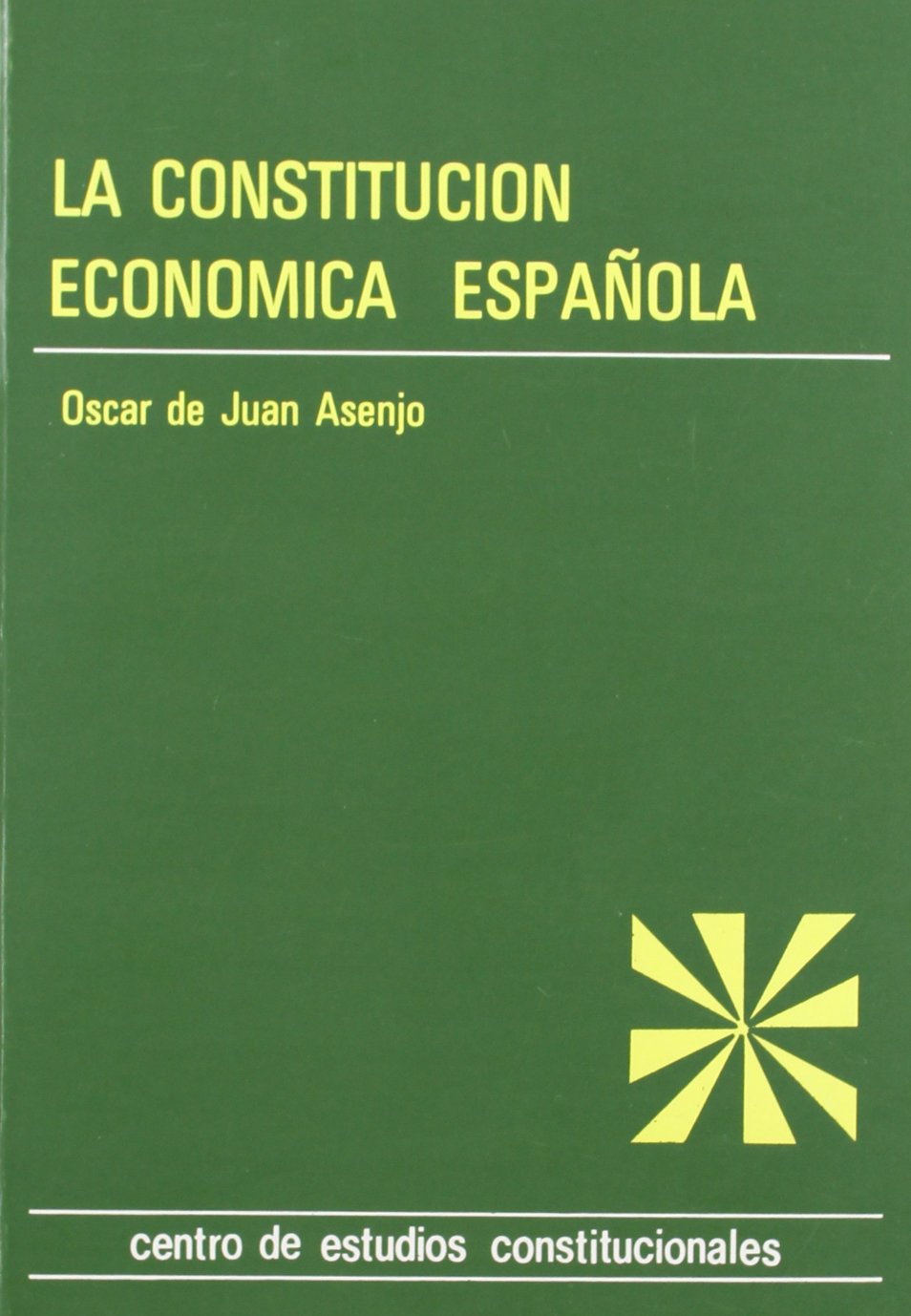 La Constitución económica española. 9788425907012