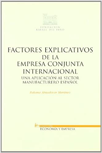 Factores explicativos de la empresa conjunta internacional. 9788497684101