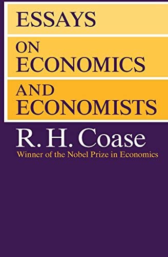 Essays on economics and economists