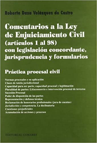 Comentarios a la Ley de Enjuiciamiento Civil. 9788484447016