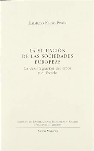 La situación de las sociedades europeas. 9788472094635
