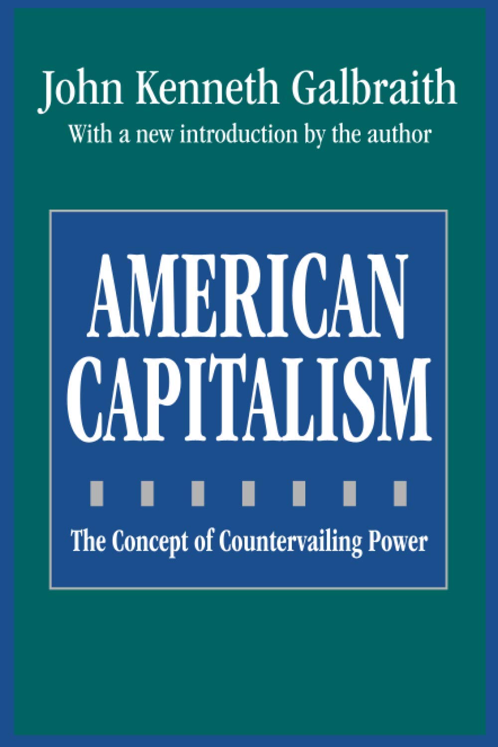 American capitalism. 9781560006749