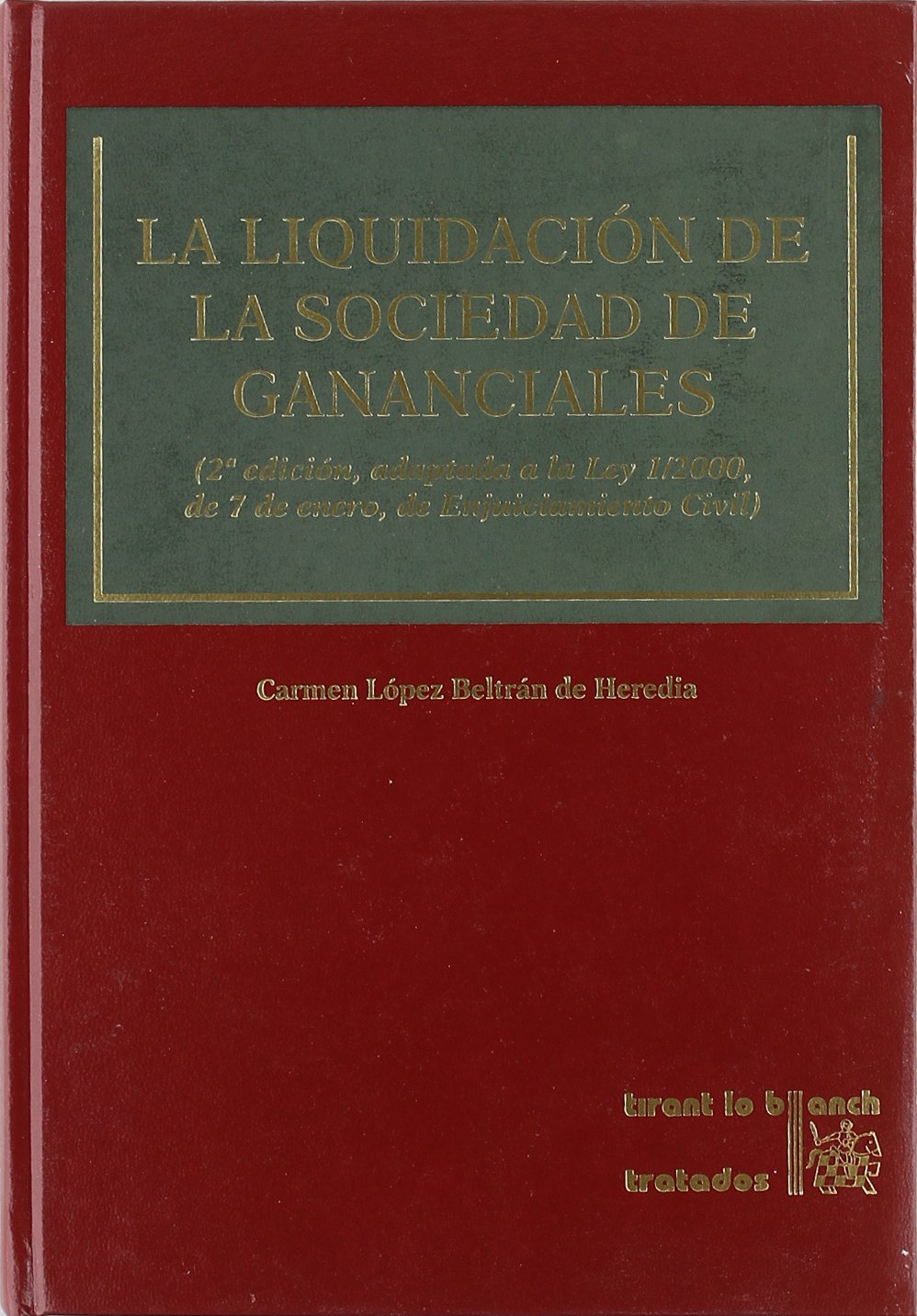 La liquidación de la sociedad de gananciales