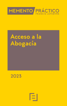 MEMENTO PRÁCTICO-Acceso a la Abogacía 2023