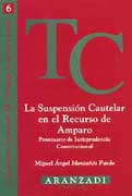 La suspensión cautelar en el recurso de amparo. 9788484106326