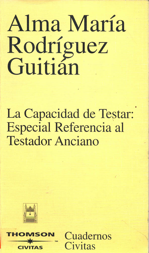 La capacidad de testar