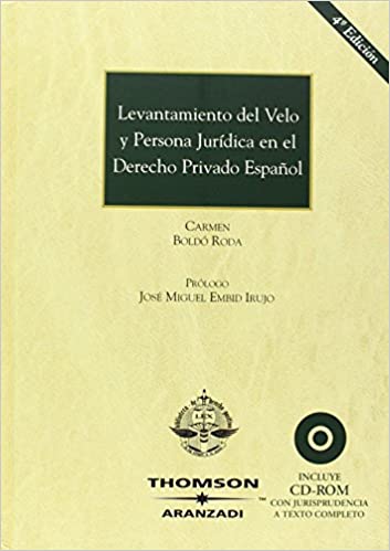 Levantamiento del velo y persona jurídica en el Derecho privado español