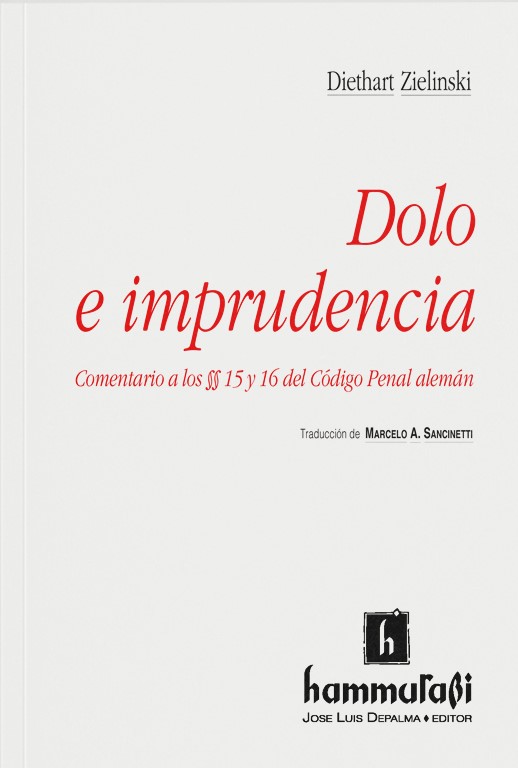 Dolo e imprudencia