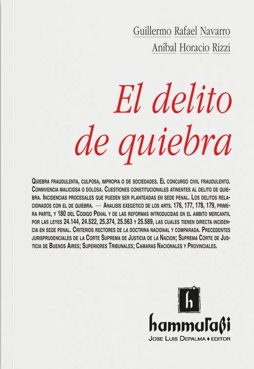 El delito de quiebra