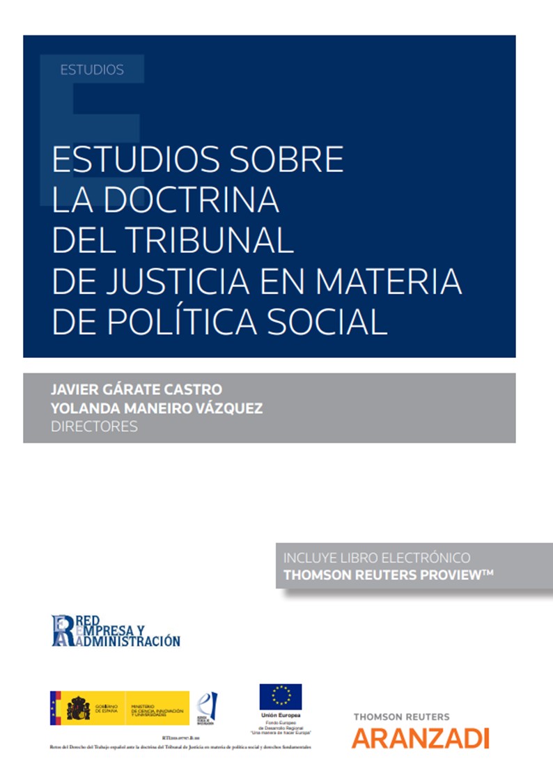 Estudios sobre la doctrina del Tribunal de Justicia en materia de política social. 9788411248600