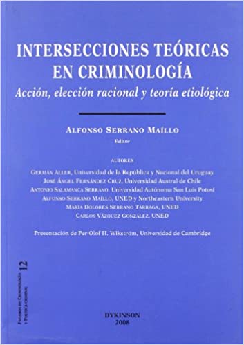 Intersecciones teóricas en criminología. 9788498492613