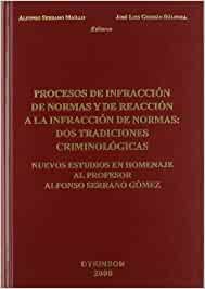 Procesos de infracción de normas y de reacción a la infracción de normas. 9788498493665