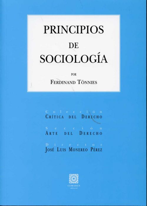 Principios de sociología. 9788498365610