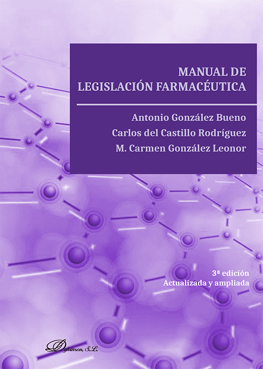 Manual de legislación farmacéutica. 9788411225038