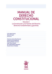 Manual de Derecho constitucional . 9788411472876