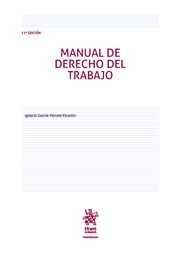 Manual de Derecho del trabajo. 9788411471800