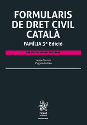 Formularis de Dret Civil Català. 9788411306614