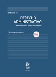 Lecciones de Derecho administrativo. 9788411470803