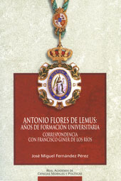 Antonio Flores de Lemus. 9788472963009