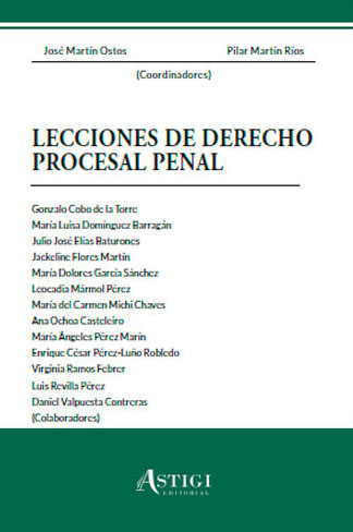 Lecciones de Derecho Procesal Penal. 9788412400038