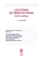 Lecciones de Derecho penal. 9788411309813