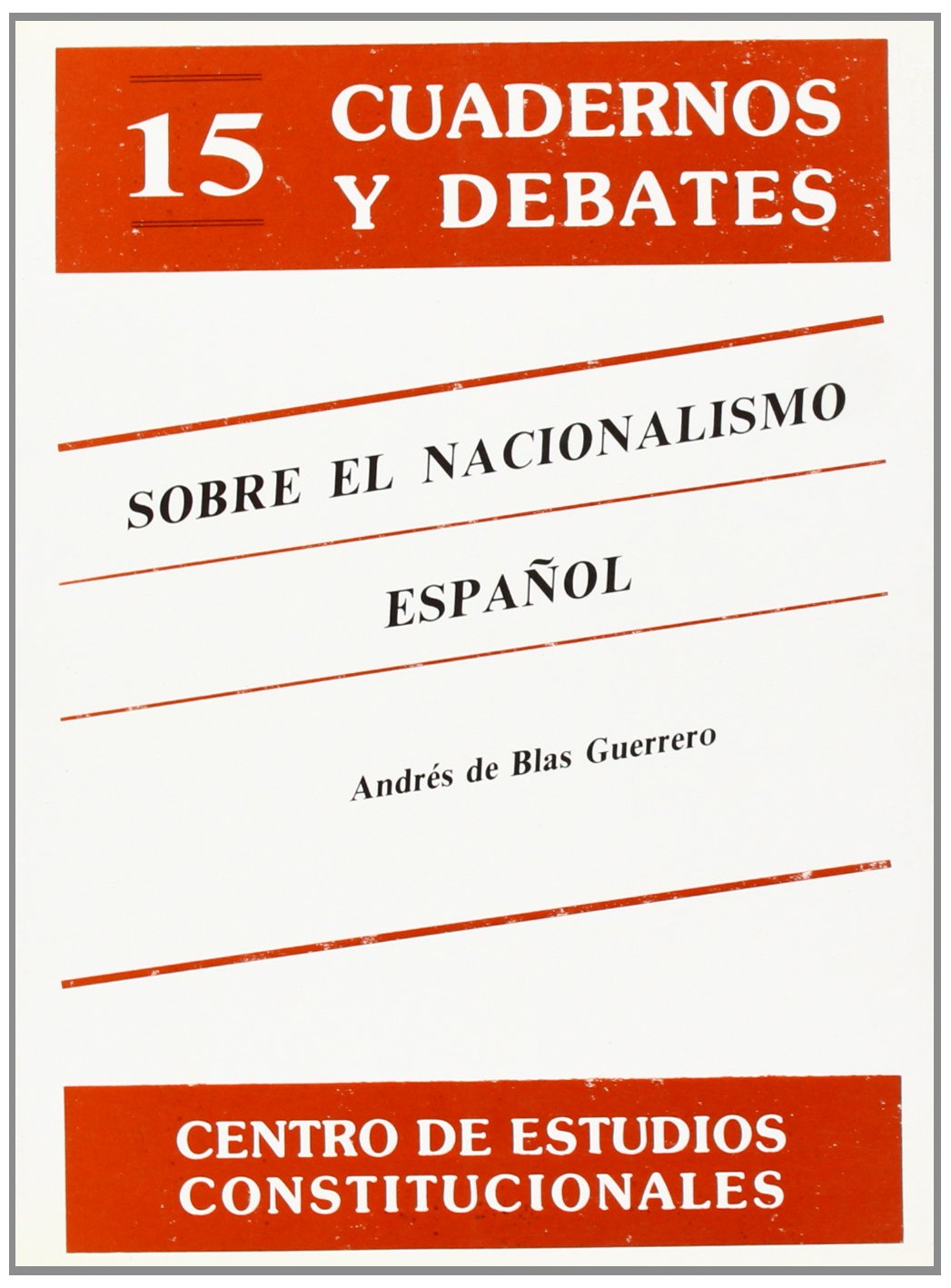 Sobre el nacionalismo español. 9788425908200