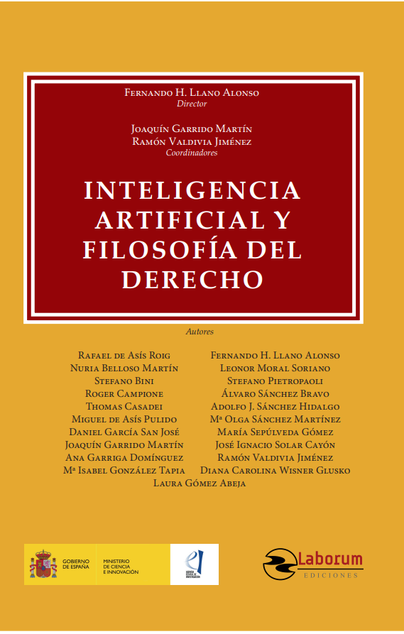 Inteligencia Artificial y Filosofía del Derecho. 9788419145215