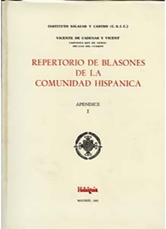 Repertorio de blasones de la comunidad hispánica. 9788400059125