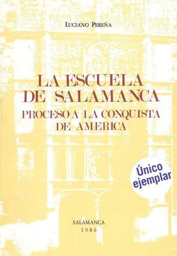 La Escuela de Salamanca. 9788450535273