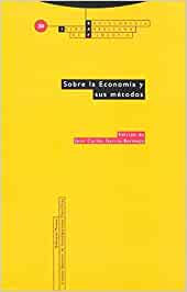 Sobre la economía y sus métodos. 9788498790566