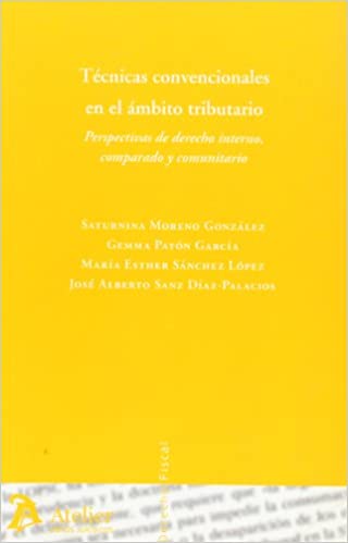 Ténicas convencionales en el ámbito tributario. 9788496758223