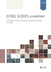 El RDL 5/2023, a examen. 9788419446824