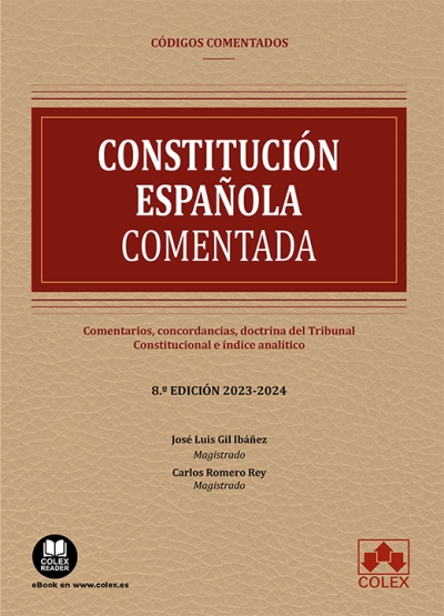 Constitución Española comentada. 9788411941228