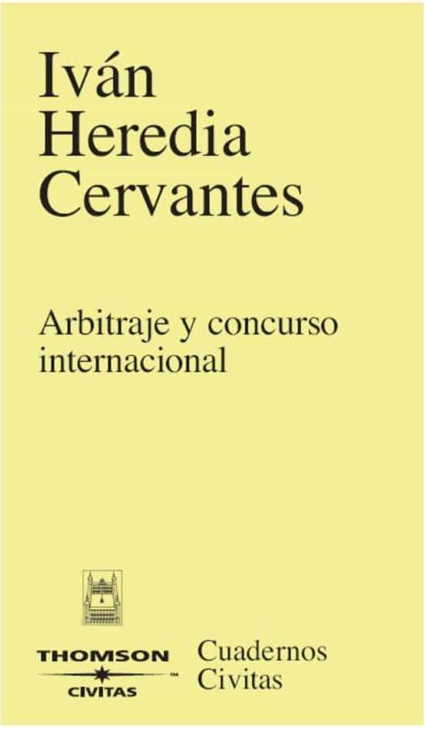 Arbitraje y concurso internacional