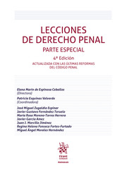 Lecciones de Derecho Penal. 9788411971881