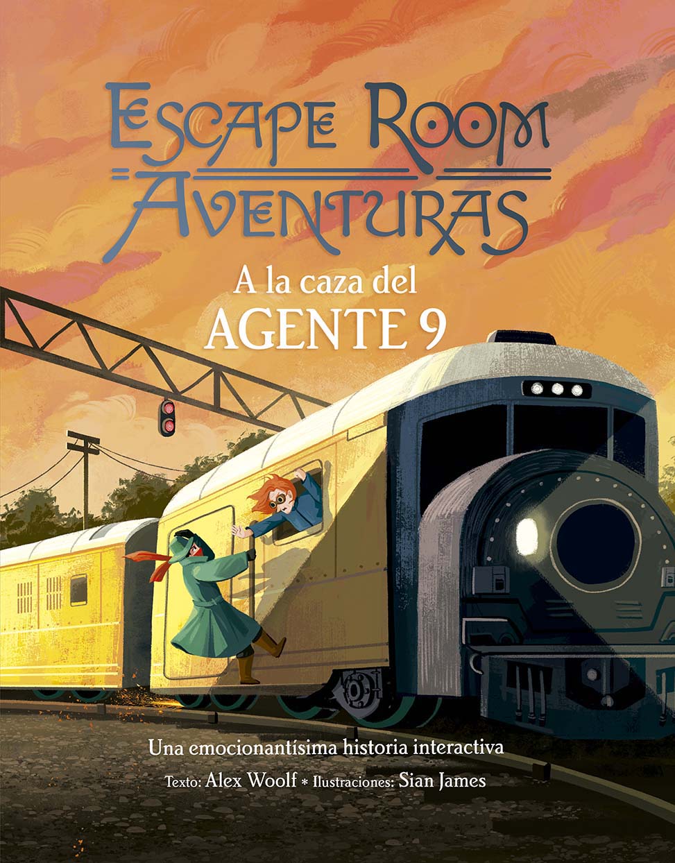 Escape room aventuras. A la caza del agente 9. 9788491456742