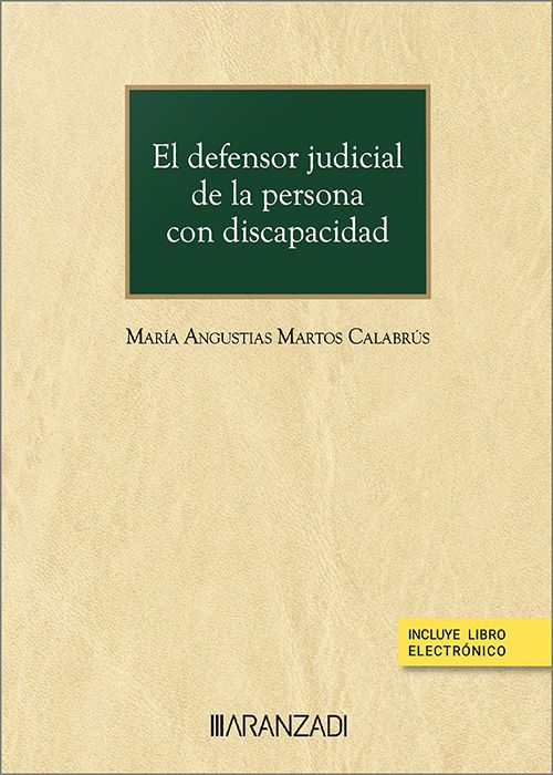 El defensor judicial de la persona con discapacidad 