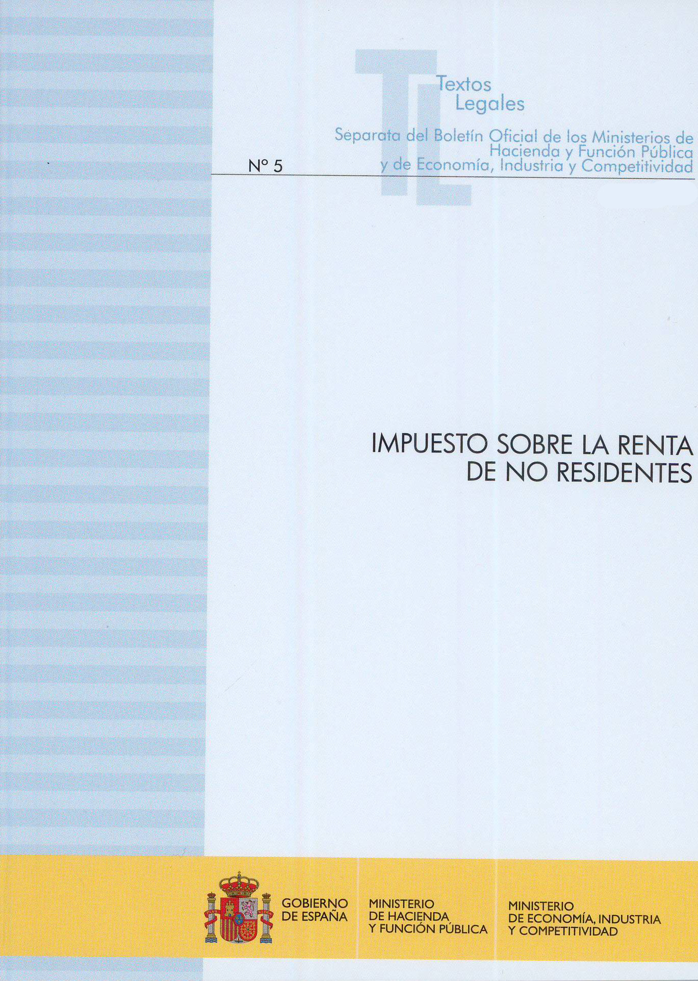 Impuesto sobre la renta de no residentes. 9788447611959