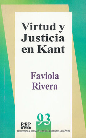 Virtud y justicia en Kant
