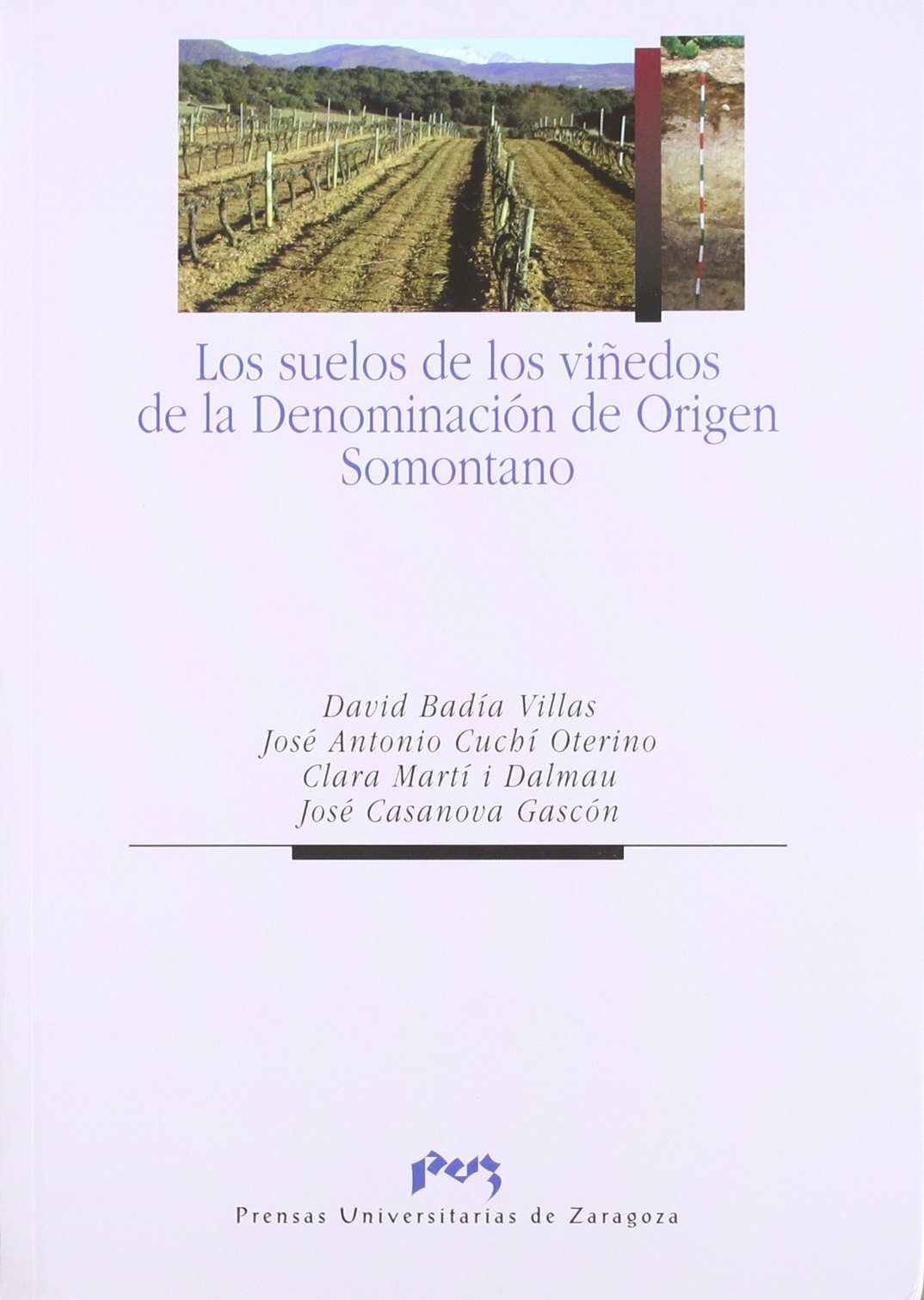 Los suelos de los viñedos de la Denominación de Origen Somontano. 9788477338529