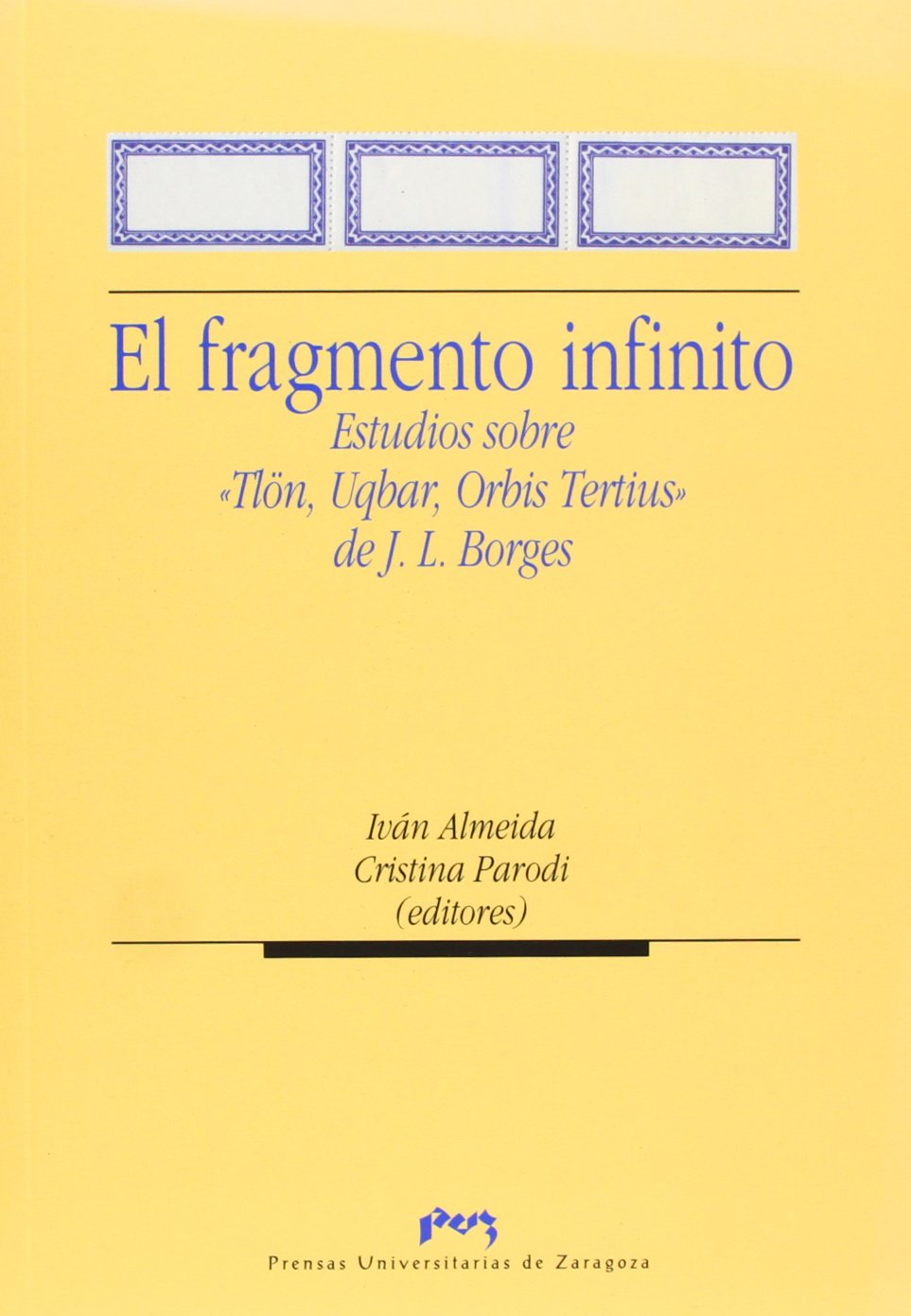 ¨El fragmento infinito. 9788477338659
