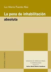 La pena de inhabilitación absoluta