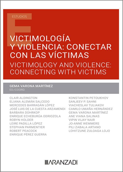 Victimología y violencia = Victimology and violence. 9788411254168