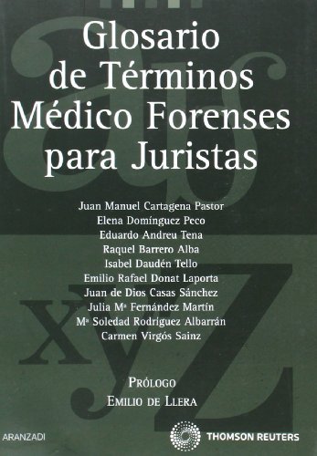 Glosario de términos médico forenses para juristas