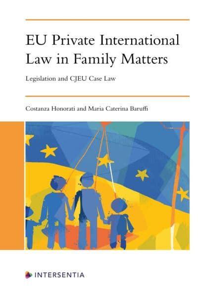 EU Private International Law in family matters. 9781839702730