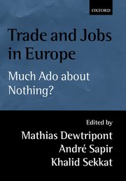 Trade and jobs in Europe. 9780198293606