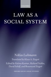 Law as a social system. 9780199546121