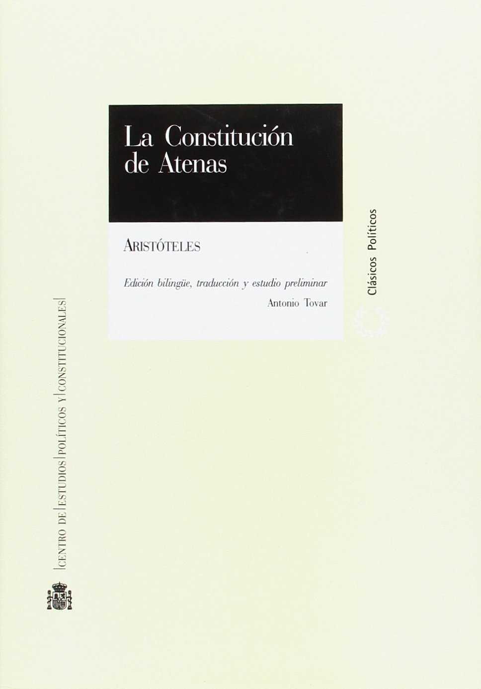 La constitución de Atenas. 9788425911408